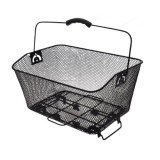 Cos spate negru, grilaj metalic, d. 39 x 28 x 19 cm Cod:AWR1962