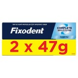 Pachet Crema adeziva pentru proteza dentara Complete, 2x47g, Fixodent