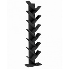 BIBLIOTECA neagra 222 cm