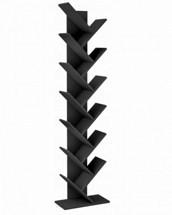 BIBLIOTECA neagra 222 cm