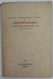 CUVANTARI SI RASPUNSURI LA INTREBARI de KRISHNAMURTI in AUCKLAND , 1934 *PREZINTA SUBLINIERI