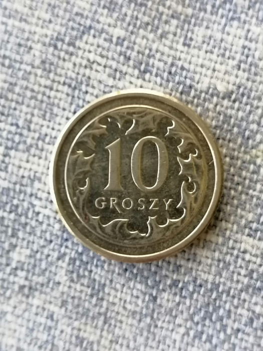 MONEDA - 10 GROTZY 2016 -POLONIA-