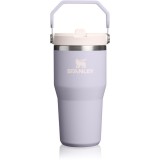 Stanley IceFlow&trade; Flip Straw 2.0 Tumbler sticlă termos din oțel inoxidabil Purple Dust 590 ml