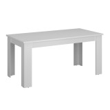Cumpara ieftin Masa dining extensibila PAL alb Erodin 160-210x90x77 cm