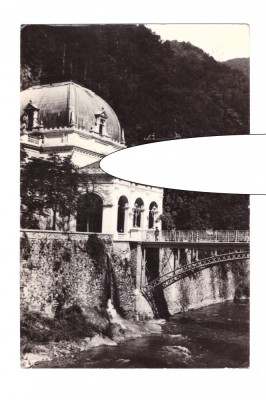 CP Baile Herculane - Pod peste Cerna, RPR, circulata 1960, stare foarte buna foto