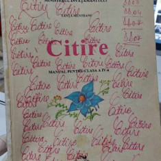 CITIRE - manual pentru clasa a IV-A, Tanța Munteanu