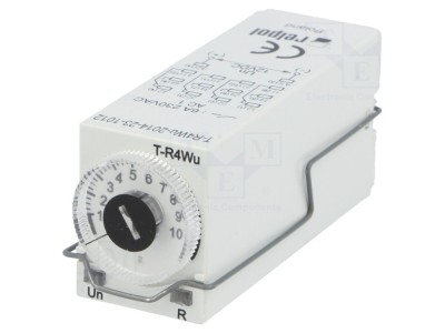 Timer digital 0,1s-100h 4PDT 12V DC foto