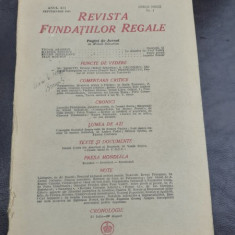 REVISTA FUNDATIILOR REGALE NR.1/1945