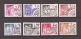 Franta 1980-1981 - Monumente - preanulate (2 serii), MNH, Nestampilat