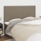 Gossi tablii de pat, 4 buc, gri taupe, 80x5x78/88 cm, textil