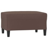 Cumpara ieftin Taburet, maro, 70x55x41 cm, piele ecologica