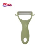 CURATATOR LEGUME LAMA CERAMICA 13x7.6CM VERDE, VANORA HOME