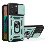 Husa pentru iPhone 16 Pro - Techsuit CamShield Series - Green