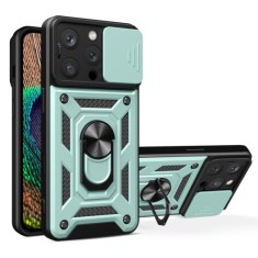 Husa pentru iPhone 16 Pro - Techsuit CamShield Series - Green
