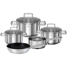 Set vase, ROSLE, Moments, 5 buc, otel inoxidabil 18/10 Essential GrillCooking