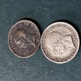 Italia 5 lire argint 1927 si 1929 , 10 grame