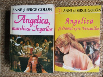 Angelica, Marchiza Ingerilor - Anne si Serge Golon (2 vol) - Drumul spre Versailles - Editura Elit Comentator - Roman de Dragoste foto
