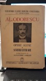 Opere ales, scrieri literare vol.I - Al. Odobescu