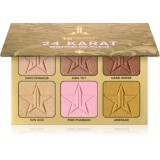 Jeffree Star Cosmetics Skin Frost&trade; 24K Highlighter paletă de iluminatoare 6x7 g