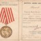 Brevet RPR 1949 Medalia Eliberarea de sub jugul fascist, Bodnaras, Salajan