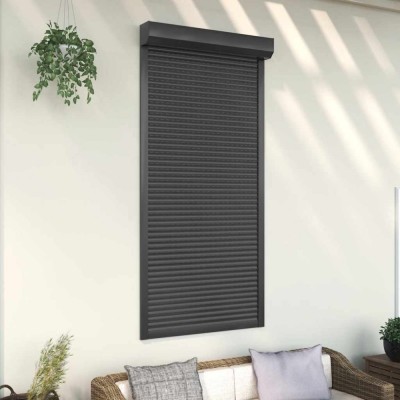 vidaXL Oblon rulant, antracit, 100 x 210 cm, aluminiu foto
