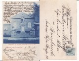 Cernauti , Bucovina - Monumentul Franz Josef- clasica - RR, Circulata, Printata