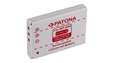 Konica Minolta Dimage NP-900, NP900 720 mAh / 2,7 Wh / 3,7V Li-Ion baterie / baterie re&amp;icirc;ncărcabilă - Patona foto