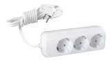 Prelungitor 000234, 3 prize, 5 m, 2500W, 3 x 1 mmp, contact de protectie