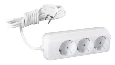 Prelungitor 000234, 3 prize, 5 m, 2500W, 3 x 1 mmp, contact de protectie foto
