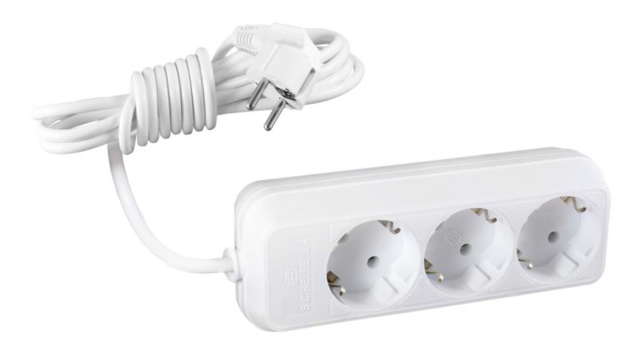Prelungitor 000234, 3 prize, 5 m, 2500W, 3 x 1 mmp, contact de protectie