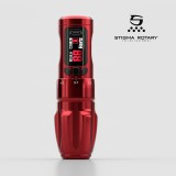 Aparat Tatuat STIGMA Chroma Red XL, Stroke 2.8-4.5mm, Motor Fără Perii Hyperdrive, Control Mișcare, Diametru 40mm, Baterie 8-10h