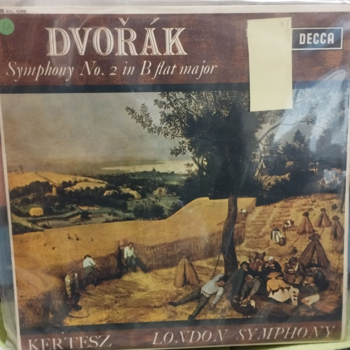 AS - DVORAK SYMPHONY NO. 2 IN B FLAT MAJOR OP. 4 (DISC VINIL, LP)