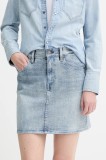 G-Star fustă jeans mini, drept, D24387-D930