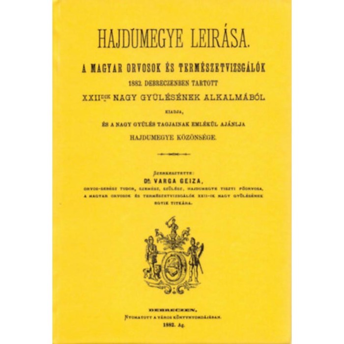 Hajdumegye le&iacute;r&aacute;sa - Varga G&eacute;za