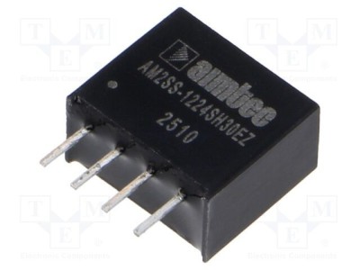 Convertor DC/DC AIMTEC AM2SS-EZ 2W 10,8-13,2V la 24V DC 84mA SIP4 foto