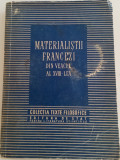 MATERIALIȘTI FRANCEZI DIN VEACUL AL XVIII-LEA