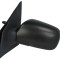 Oglinda exterioara Toyota Yaris (Cp10) 04.2003-12.2005 Partea Stanga Crom Convex Manuala Prin Cablu Fara Incalzire, carcasa neagra