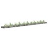 VidaXL Strat &icirc;nălțat gabion, 450x30x10 cm, oțel galvanizat 145644