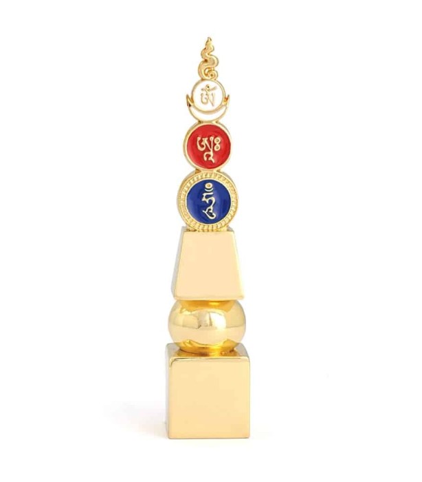 Statueta &amp;#8211; Pagoda celor 5 Elemente cu silaba OM AH HUM