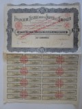 Actiuni Franta 500 Francs/Franci la o fabrica de textile din 1934, Europa