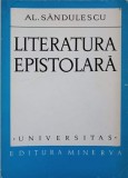 LITERATURA EPISTOLARA-AL. SANDULESCU-314922