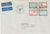 Danemarca 1981, Posta Aeriana , Plic FDC Circulat