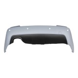 Set bara spate BMW Seria 5 (E60), 2007-06.2010 SEDAN, cu carlig de remorcare detasabil, cu 6 gauri senzori parcare, cu capac carlig remorcare; grundu