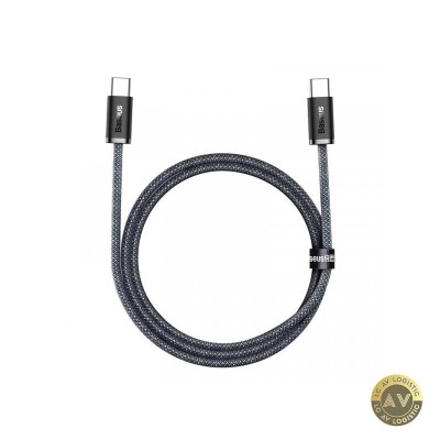 Cablu Date si Incarcare USB-C - USB-C Baseus Dynamic Series 100W 1m Gri CALD000216 foto