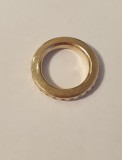 Vand inel eternity, 18ct, diamante, 18k, Galben