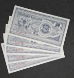 100 Denari Macedonia UNC CONSECUTIVE