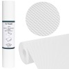 Covoras antiderapant pentru sertare bucatarie, 48x300 cm, mat, alb