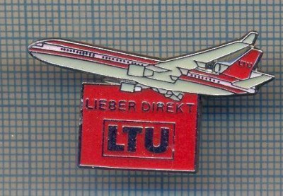 AX 900 INSIGNA -AVIATIE -LIEBER DIREKT -LTU -GERMANIA -PENTRU COLECTIONARI foto