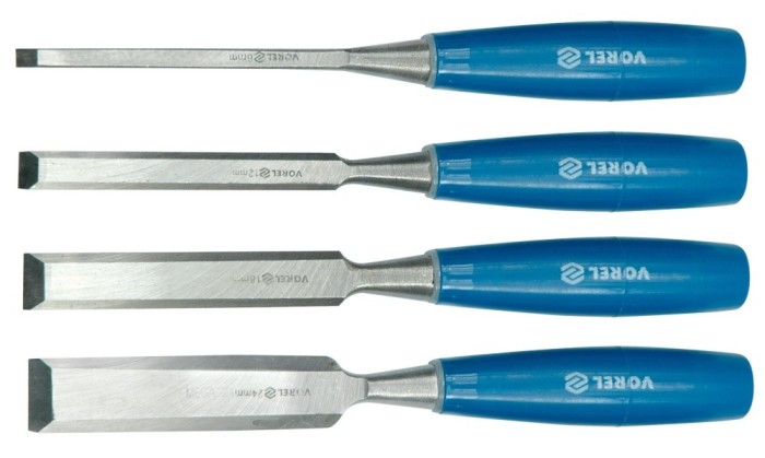 Set 4 dalti pentru lemn VOREL Set 4 dalti pentru lemn VOREL