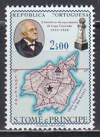 Sao Tome si Principe 1969 - Centenarul nașterii amiralului Gago Coutinho, MNH